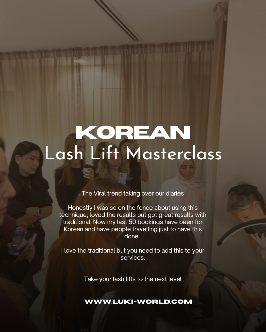 The Ultimate 1 to 1 Lash Lift Masterclass